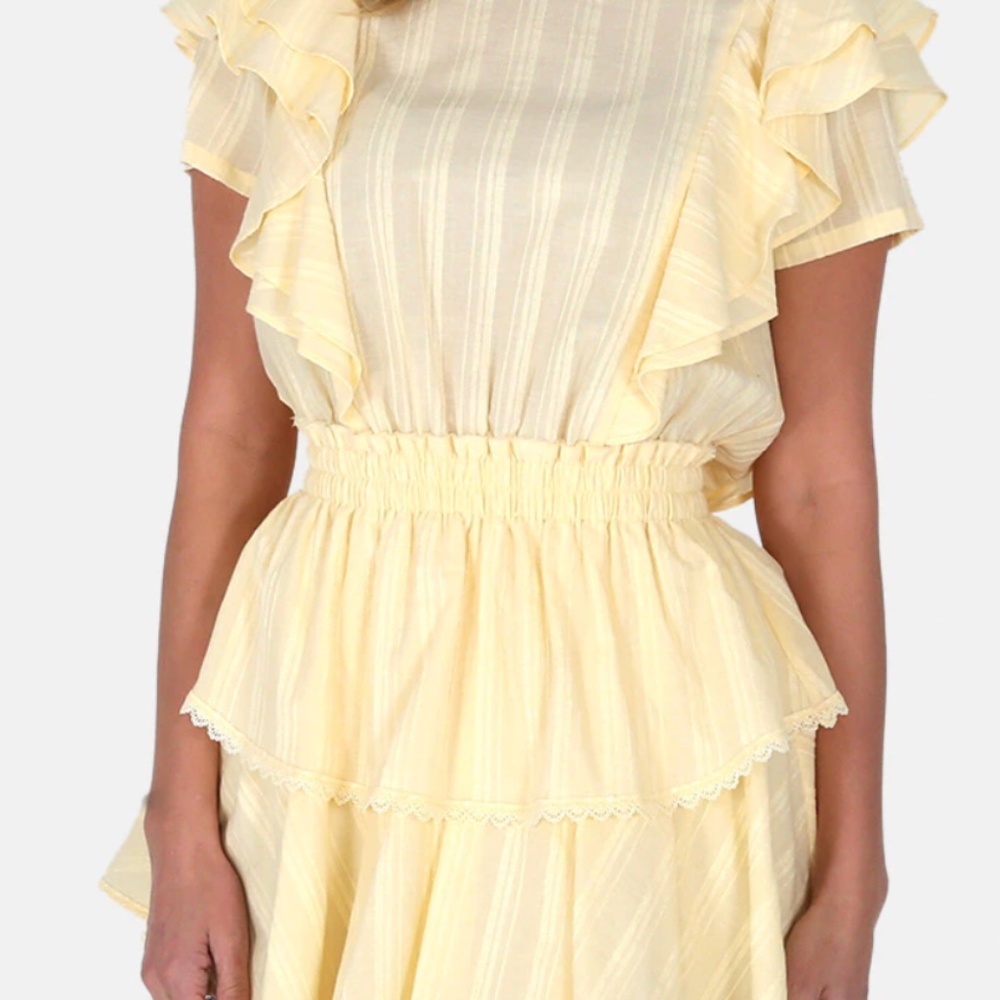Georgia Ruffle Mini Dress